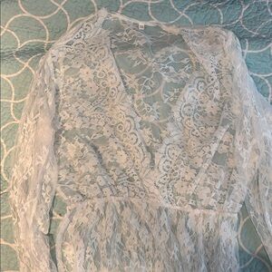 Elegant Lace Cover-Up